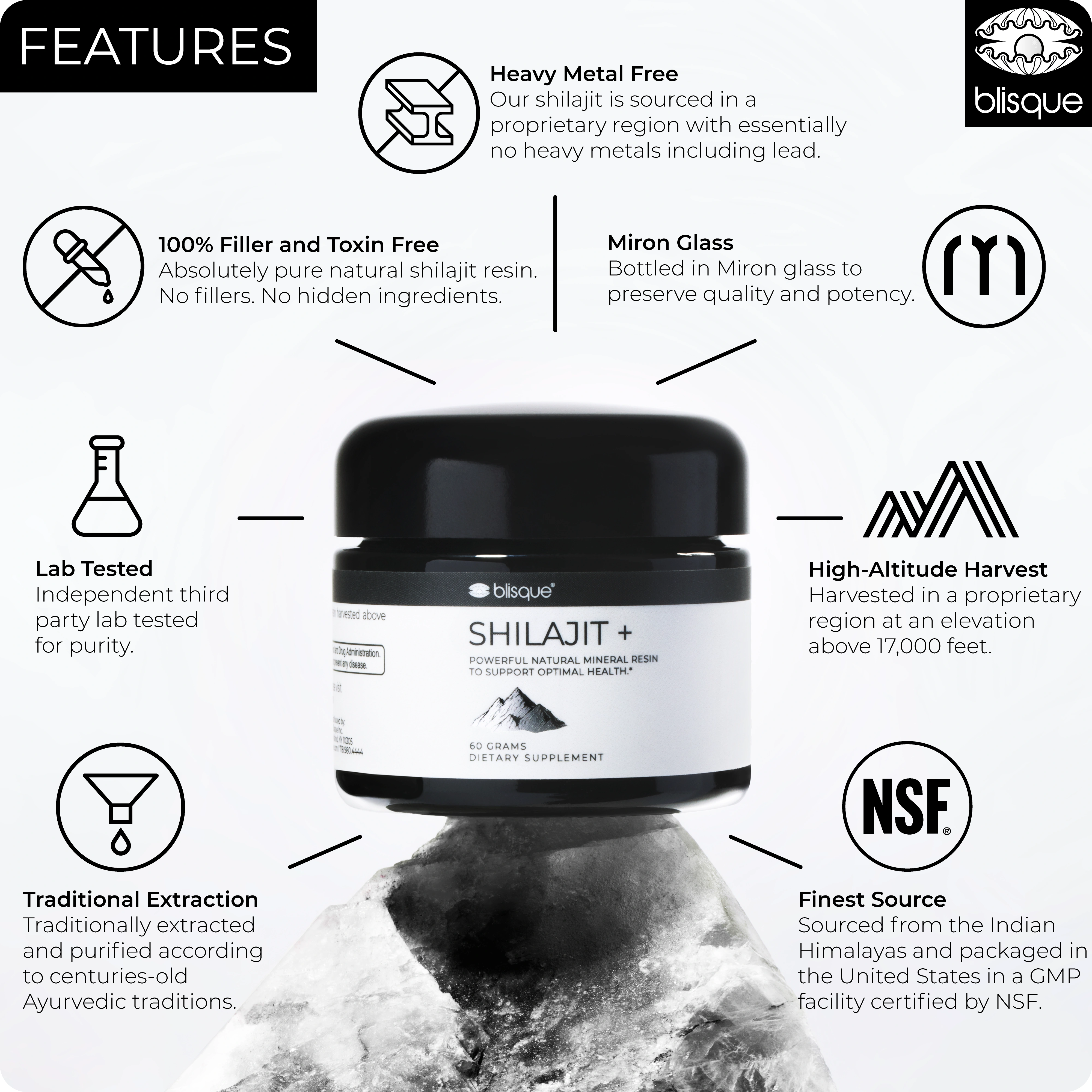 features of shilajit