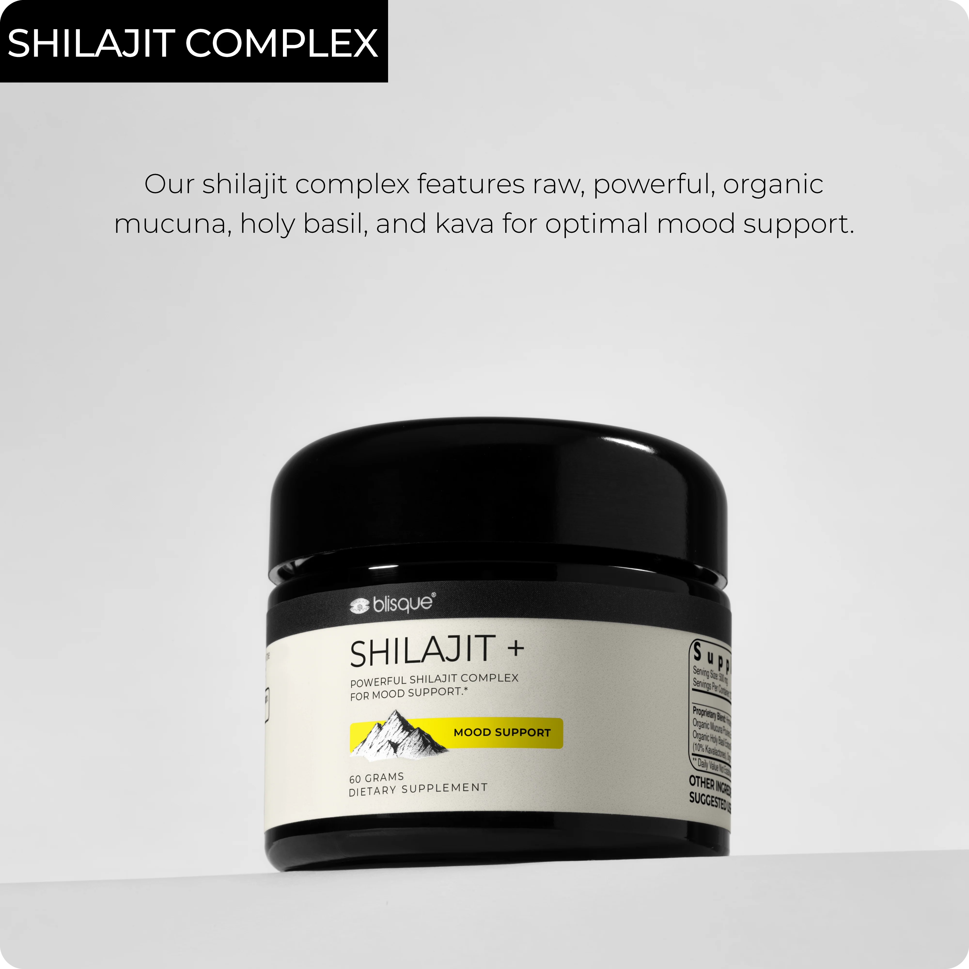 SHILAJIT + Mood Support