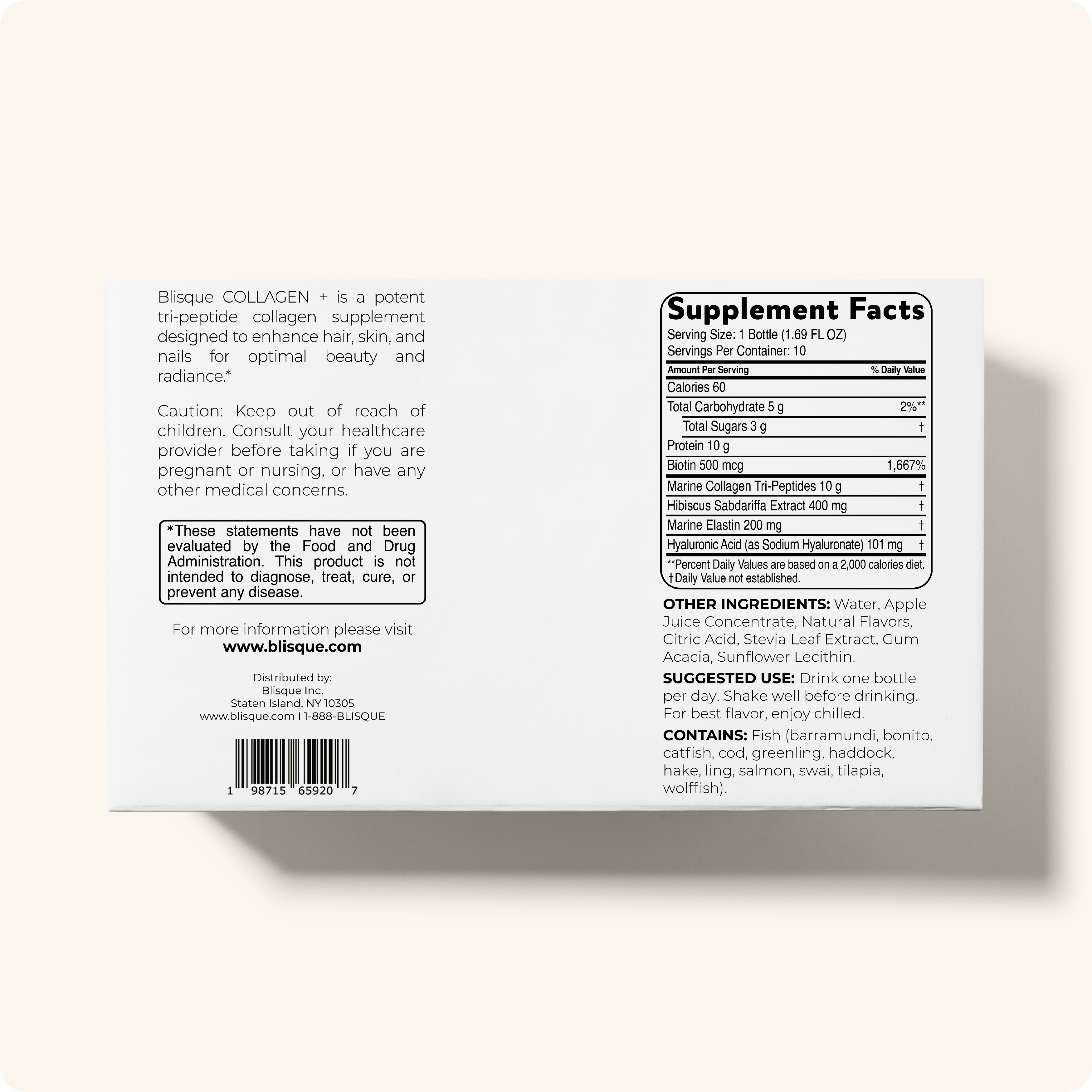 COLLAGEN + (30 Glass Shots)