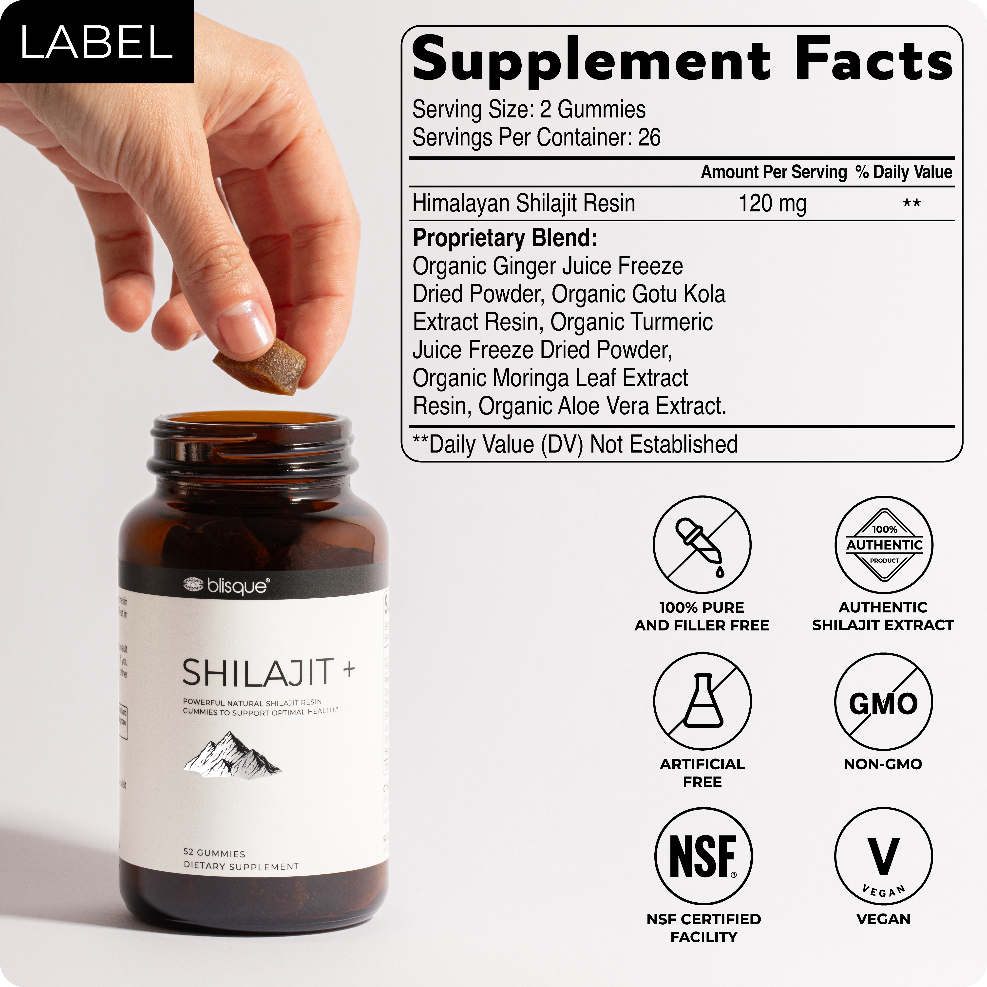 SHILAJIT + Gummies