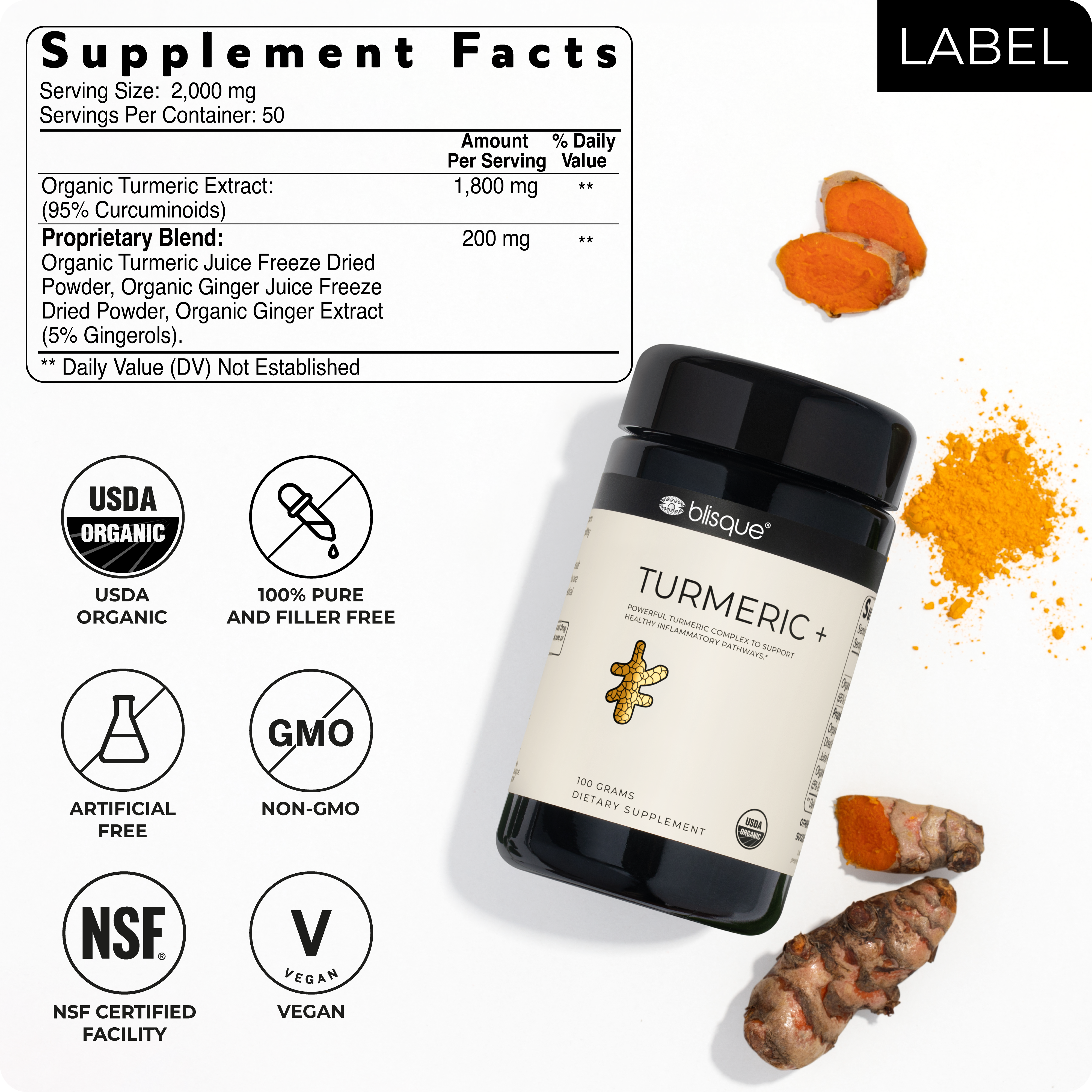 TURMERIC + Powder
